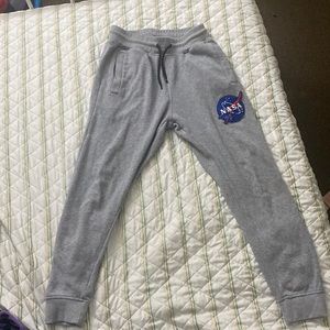 grey nasa sweatpants